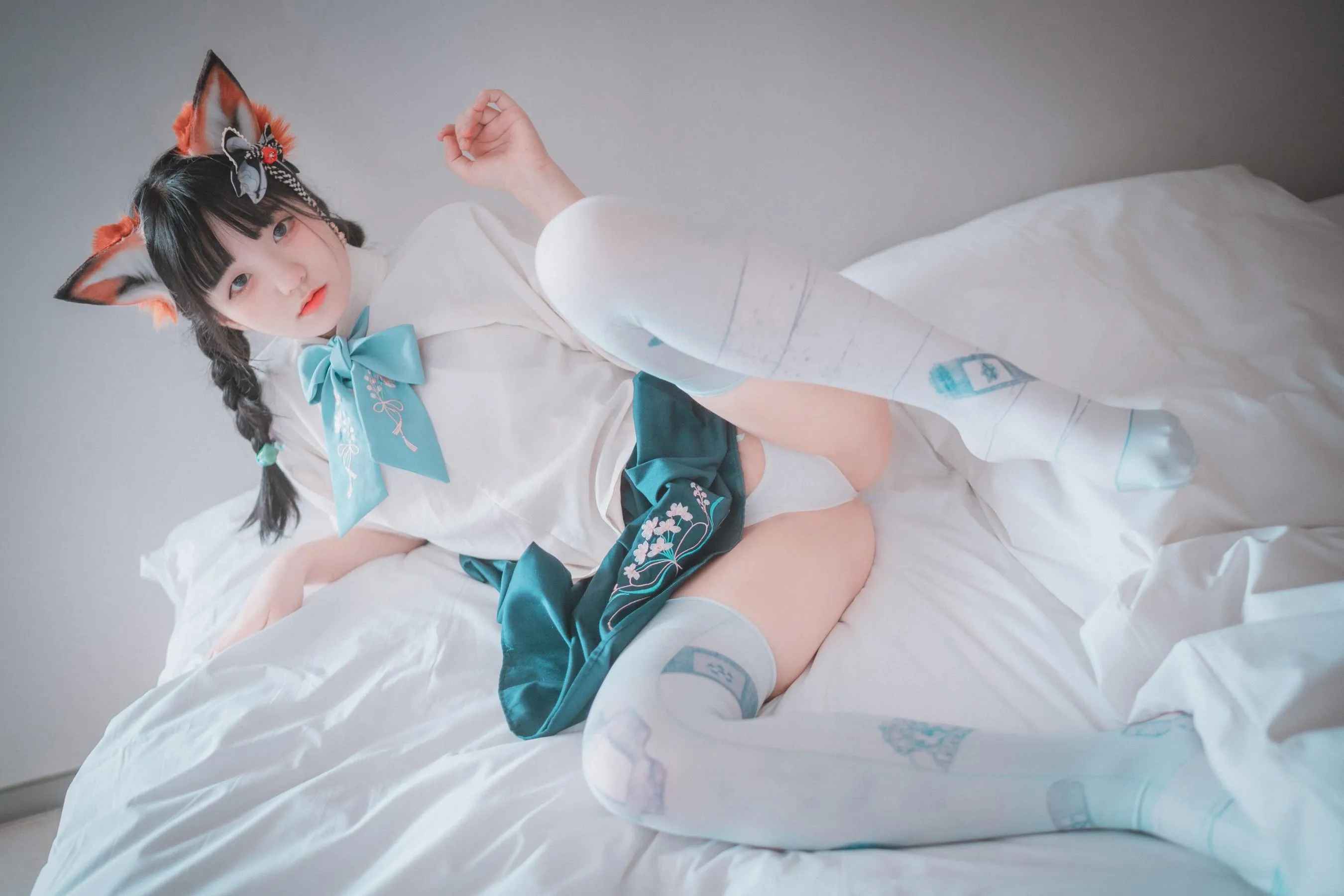 Jenny 정제니 – NO.10 [DJAWA] Kitune in Hanfu [51P]插图6